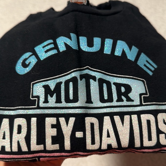 Harley Davidson Little Girl’s L/S Genuine Legend Tee, EUC, Size 6/6X - Picture 9 of 9